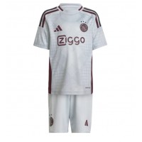 Maglia Calcio Ajax Terza Divisa Bambino 2024-25 Manica Corta (+ pantaloncini)